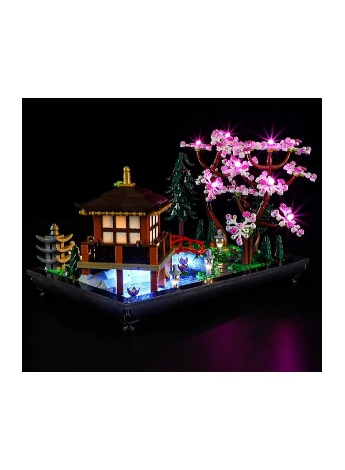 BRIXSPARK LED Light for Lego-10315 Icons Tranquil Garden Building Blocks Model