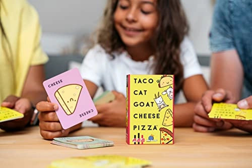 Taco Cat Goat Cheese Pizza - Card Game (Arabic/English)