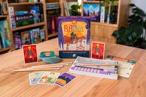 Ra and Write - Flip-and-Write Strategy Game