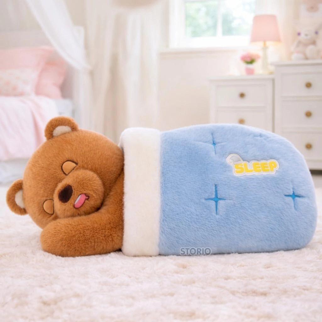 Storio, Storio Bear Night Bear 10 cm Plush - Sound effects