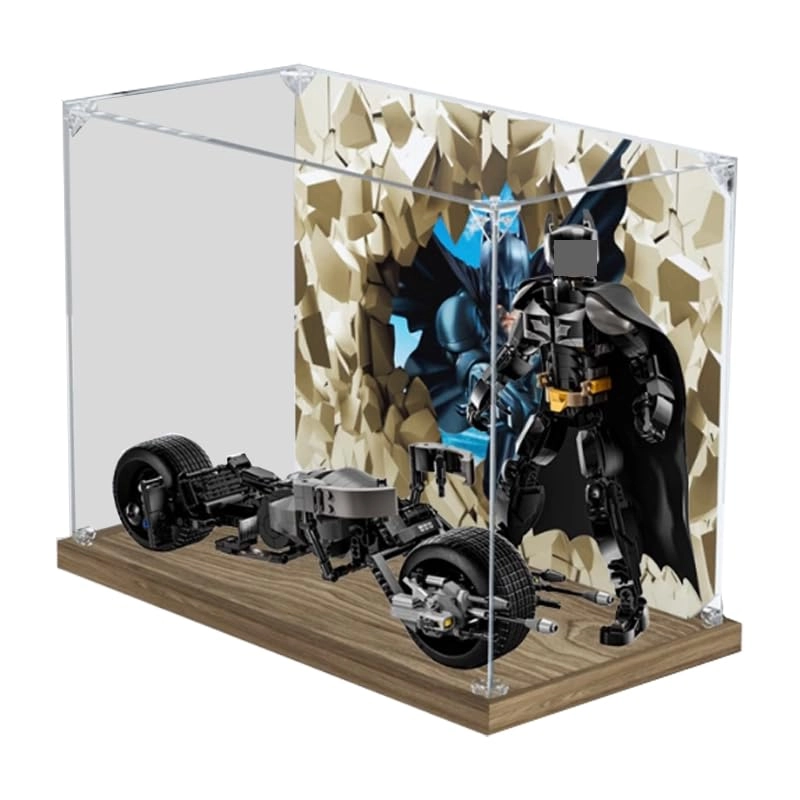 Clear Acrylic Display Case (76273) - Batman Lego DC