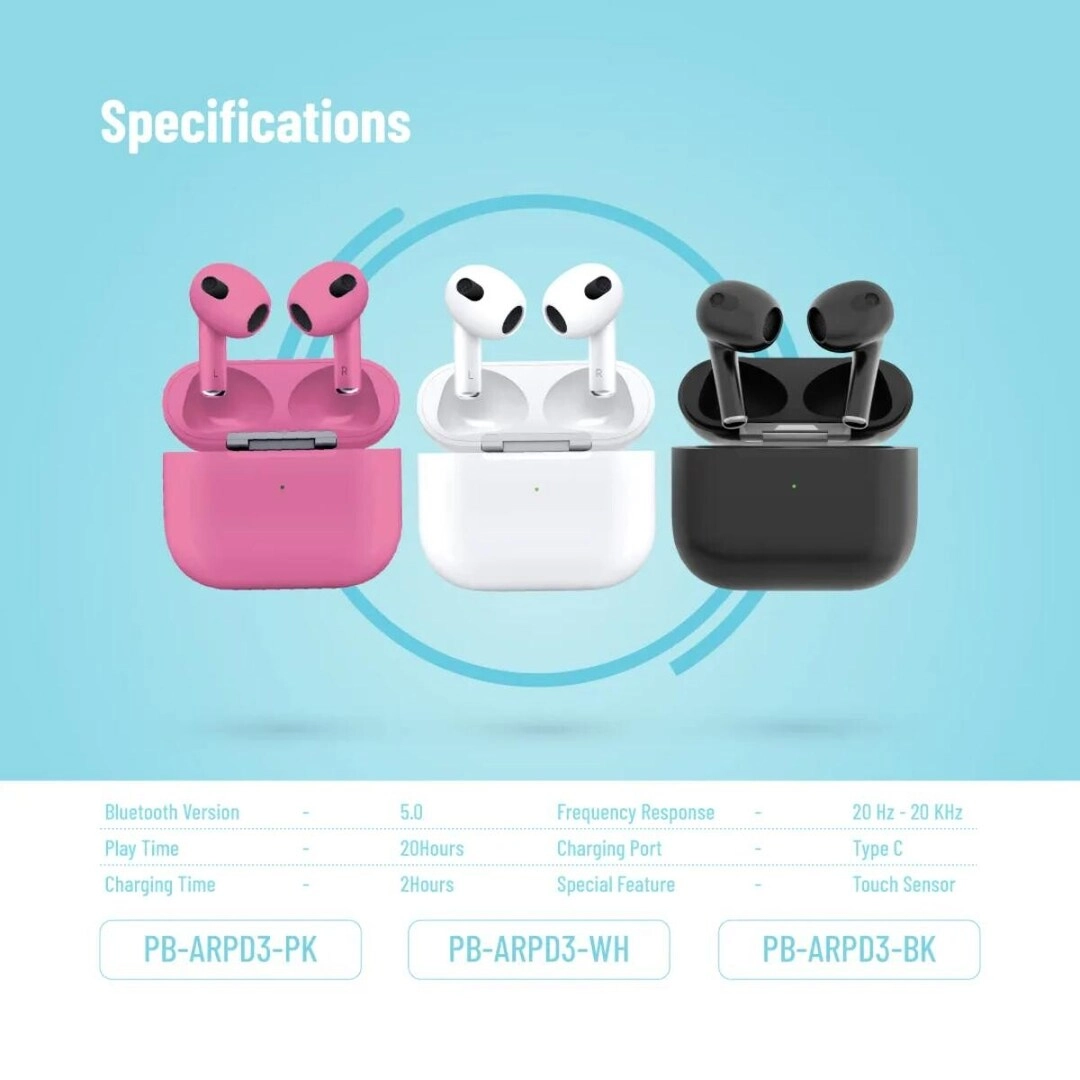 Deep Bass Wireless Earbuds 3