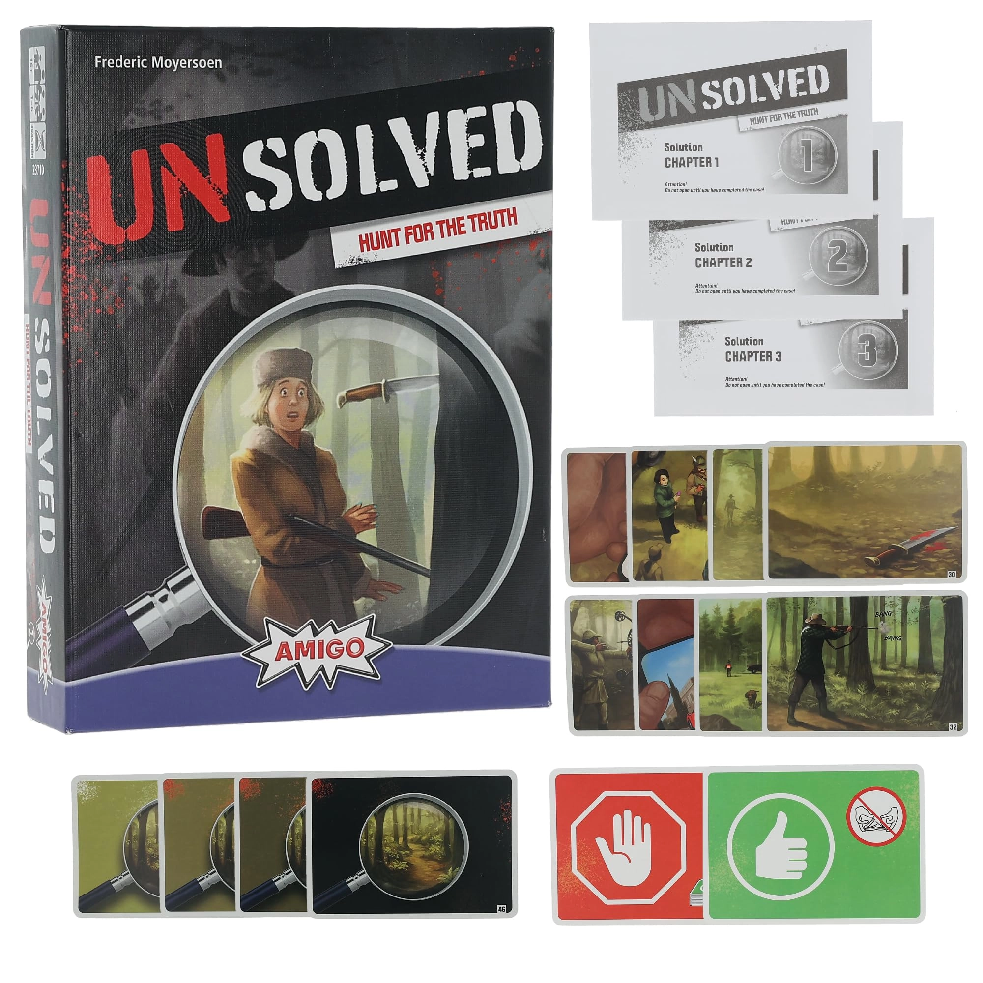 Amigo Unsolved: Der Jagd-Unfall - Card Game