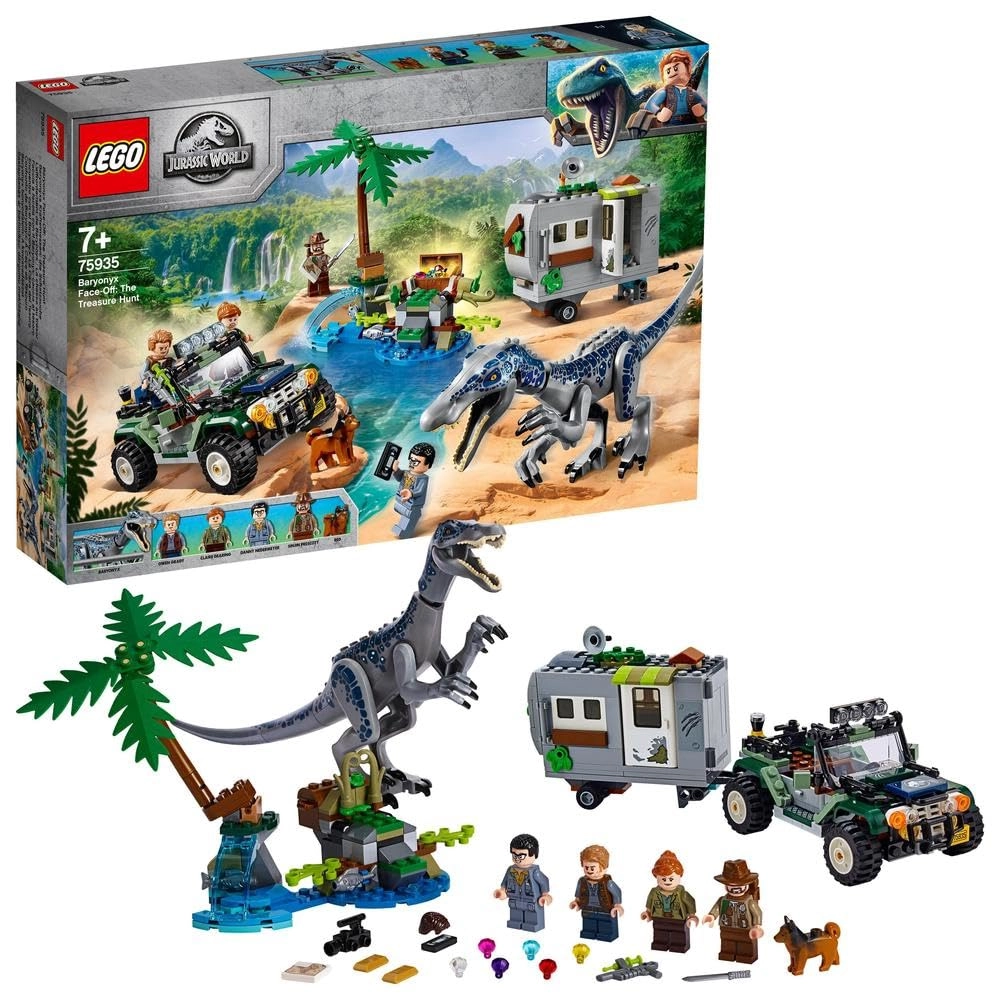 LEGO Jurassic World Baryonyx Face-Off: The Treasure Hunt (75935)