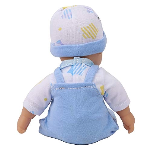Reborn baby doll - 10 inch Handmade cloth body Blue