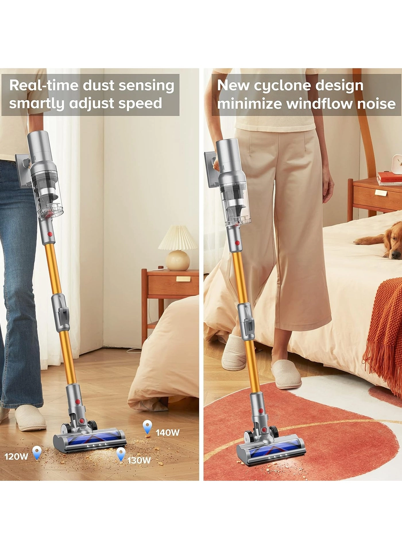 Cordless Vacuum Cleaner - 250W 45mins