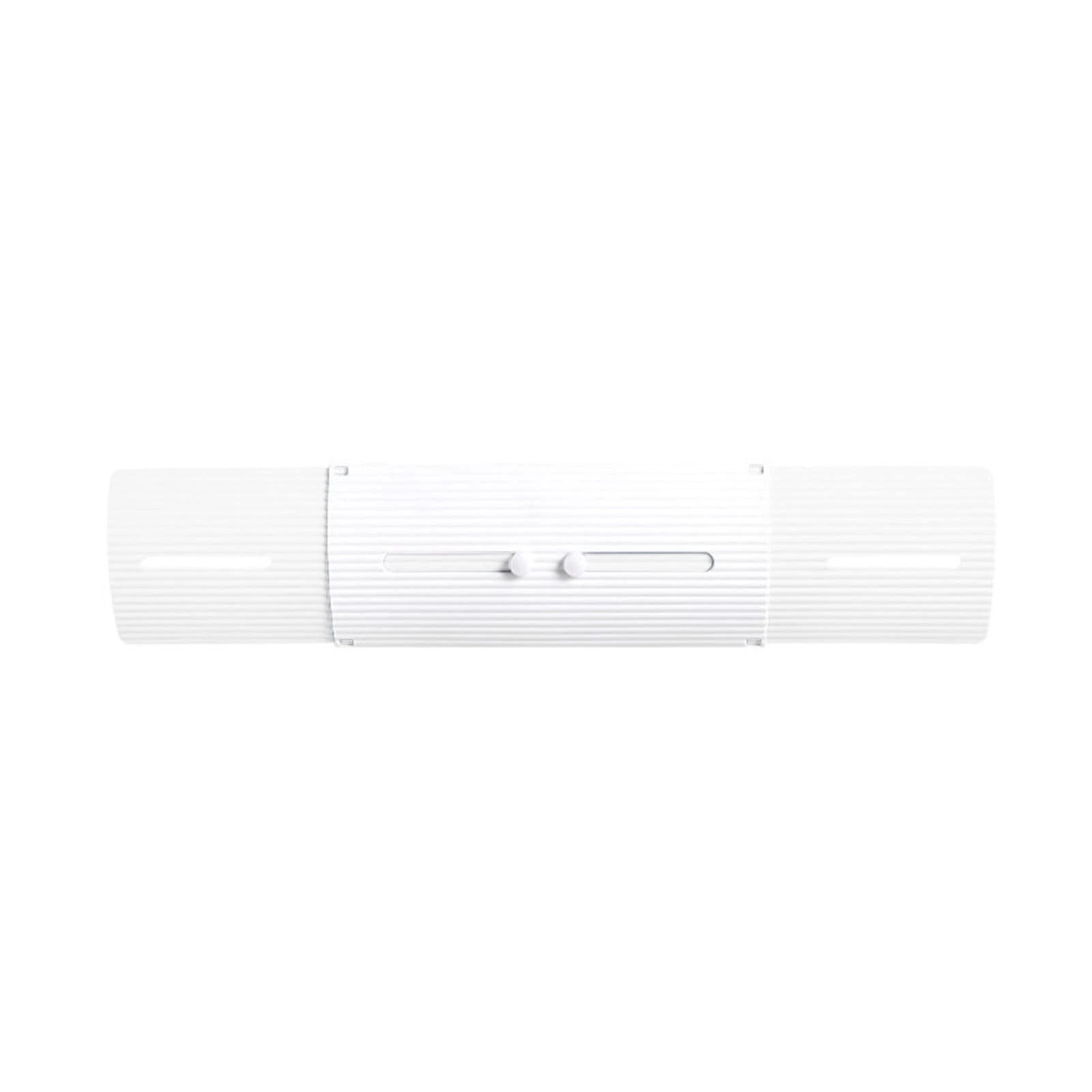 Vinsting Air Conditioner Deflector - Adjustable Anti-Direct Blowing Pure White