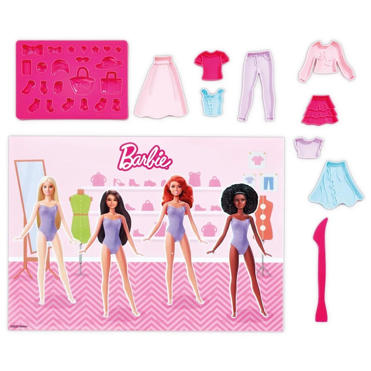 Barbie Fashion Designer Dough Set - 5+ years