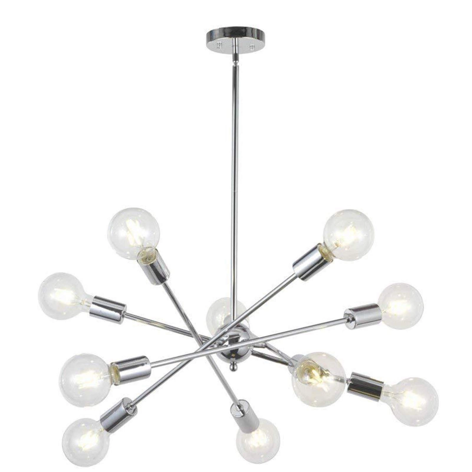 Water-glass Orb Chandelier