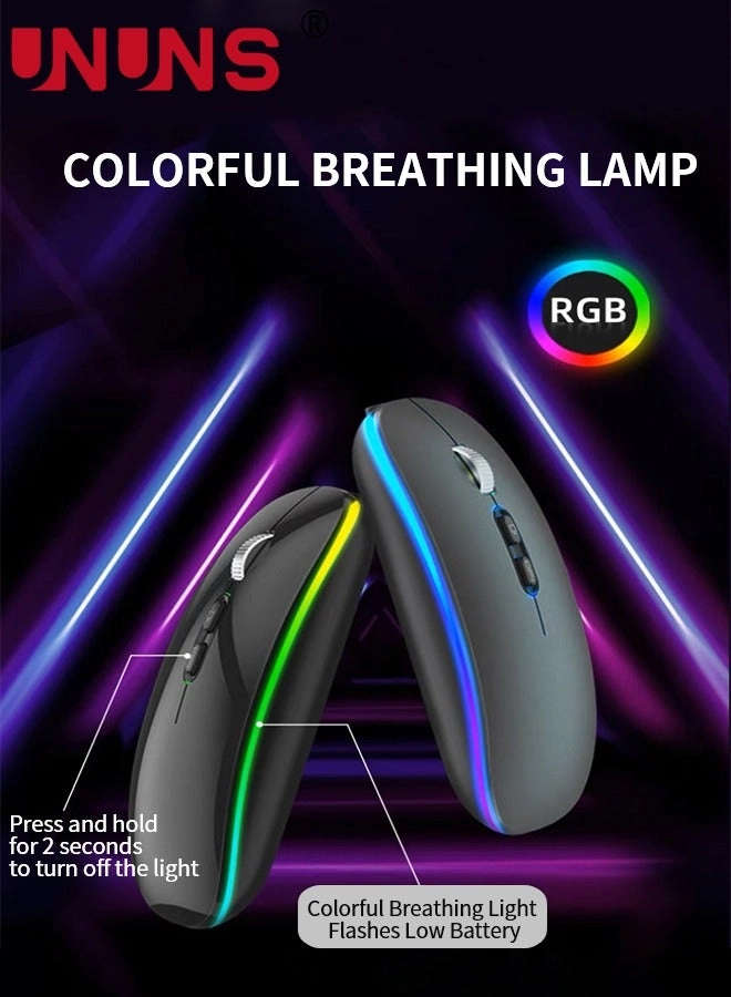Rechargeable Wireless Bluetooth Mouse - Wireless