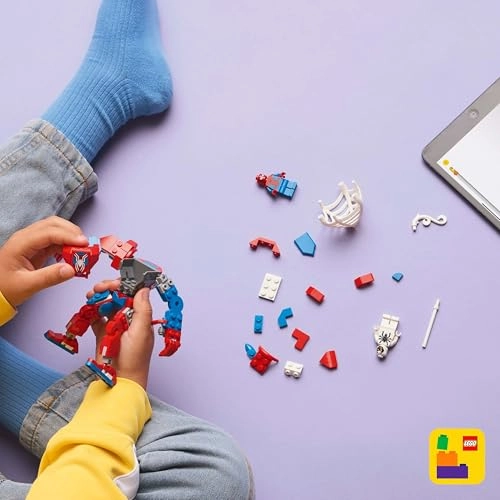 Spider-Man Mech vs. Anti-Venom - 2 Minifigures 6+