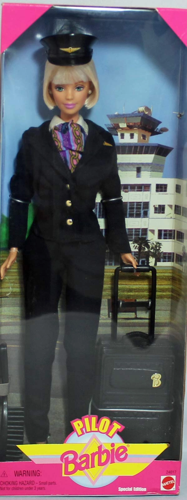 Mattel Pilot Barbie Doll - Black Ages 12+