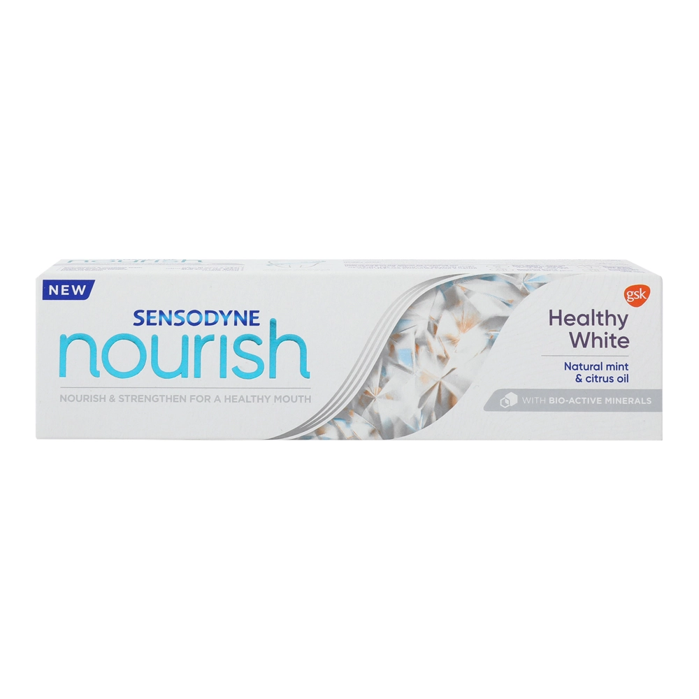 Sensodyne Nourish Healthy White Natural Mint & Citrus Oil Toothpaste 75 ml