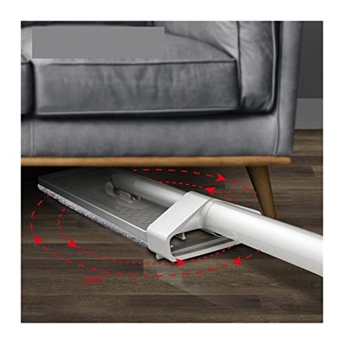 Handheld Steam Mop - White 4pcs Rag M