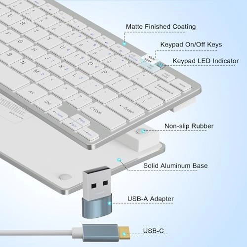 Ultra-Slim Mini Wired Keyboard - Wired