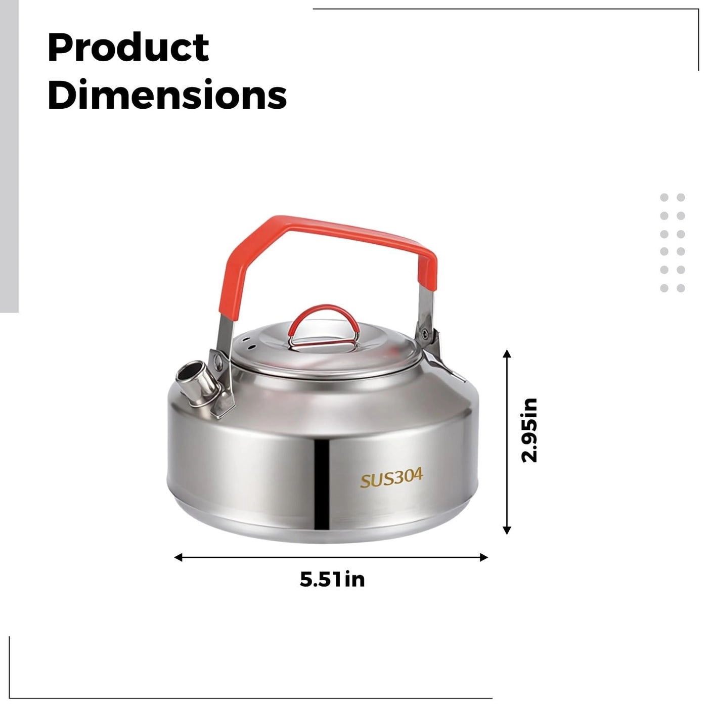 Camping Kettle - 1 piece(s) 33.8 fl oz