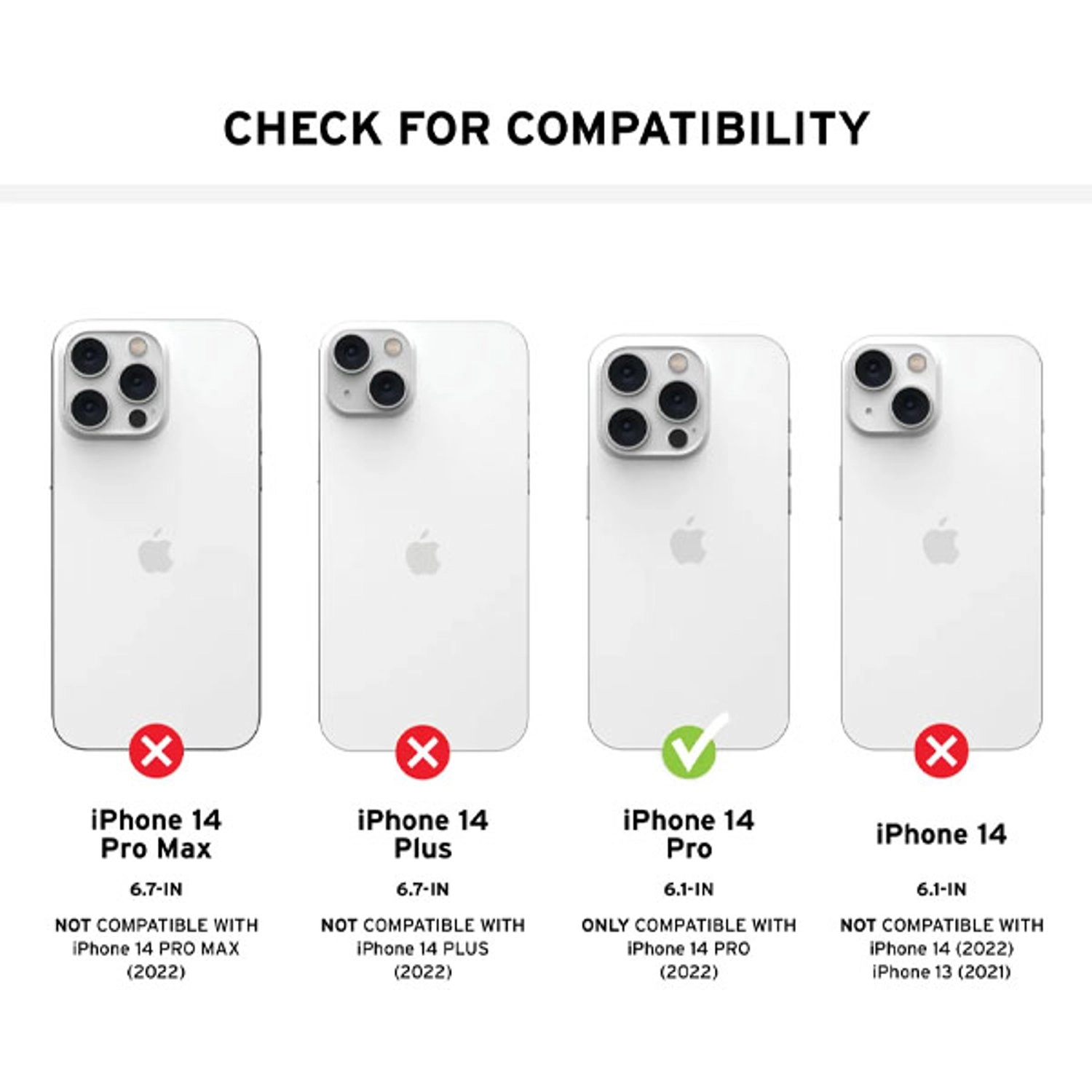 Pathfinder Series Back Case with MagSafe for iPhone 14 Pro