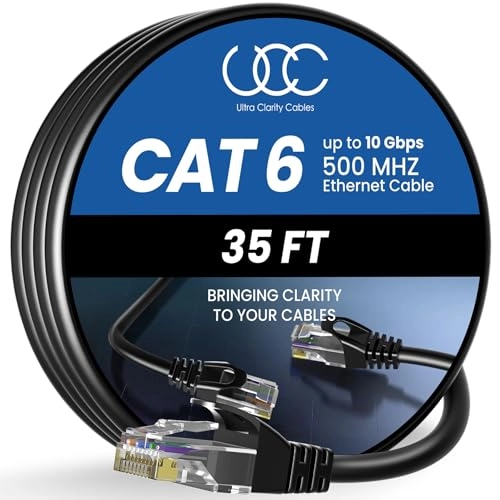 Ultra Clarity Cables Cat 6 Ethernet Cable - 35 ft