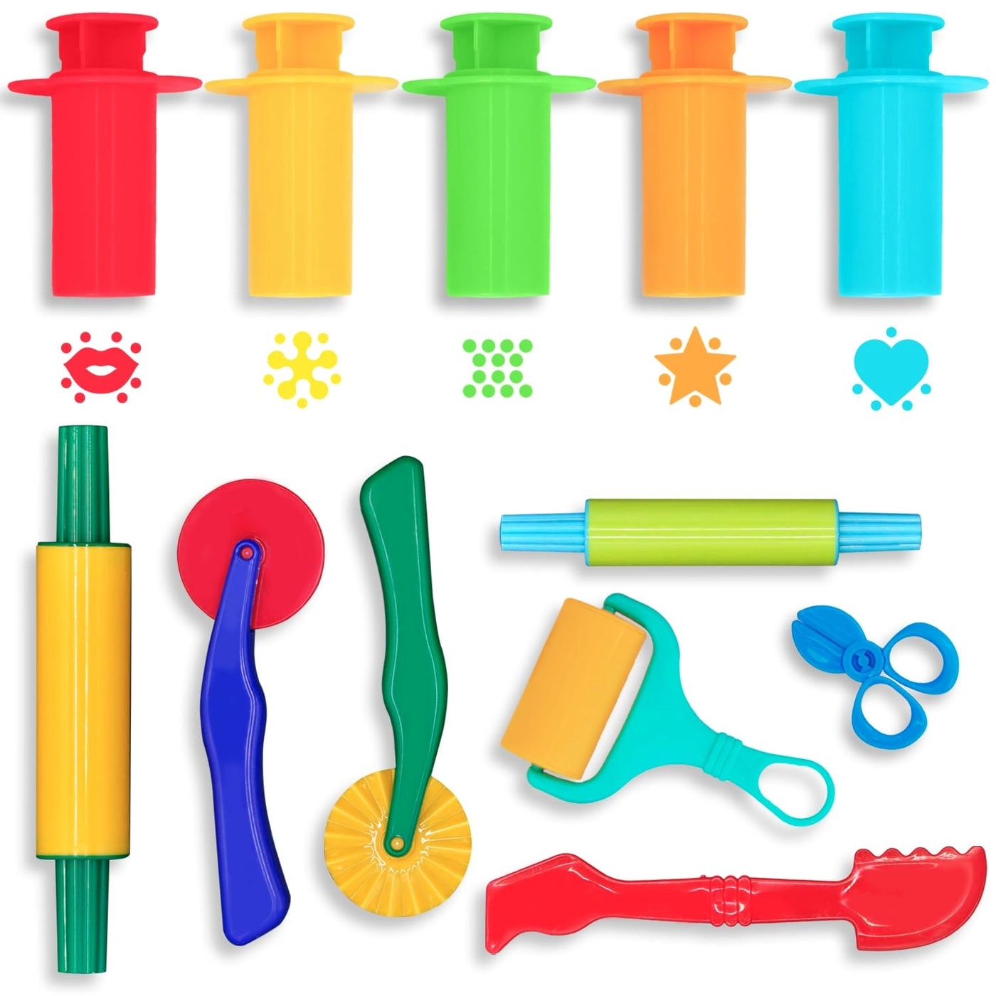 DIMROM Clay and Play Dough Tools - 12 Piece