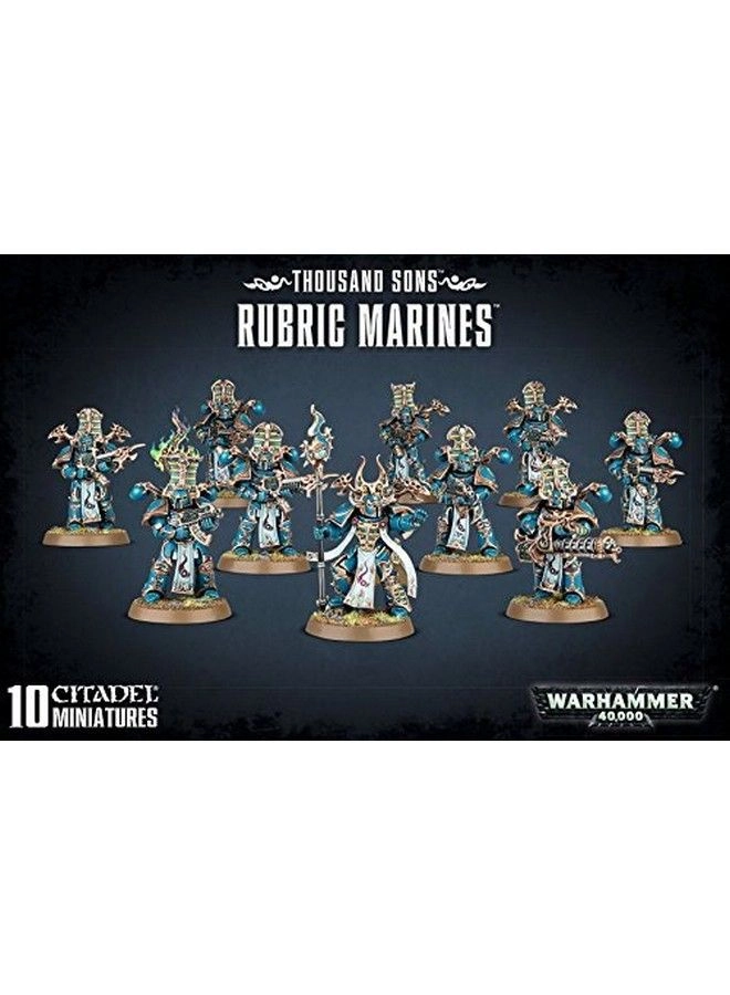 Thousand Sons Rubric Marines - 12 Years To 99 Years