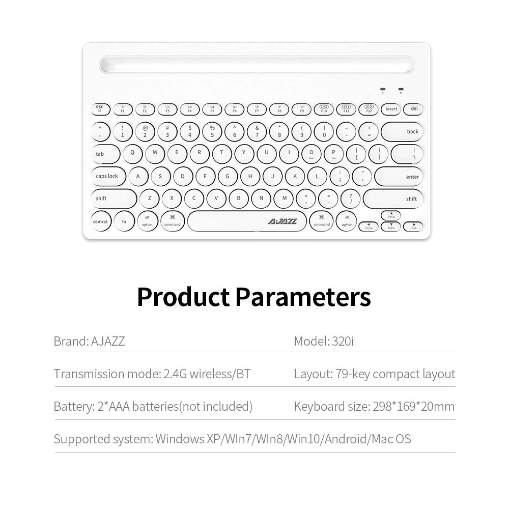 320i - 79-key Wireless