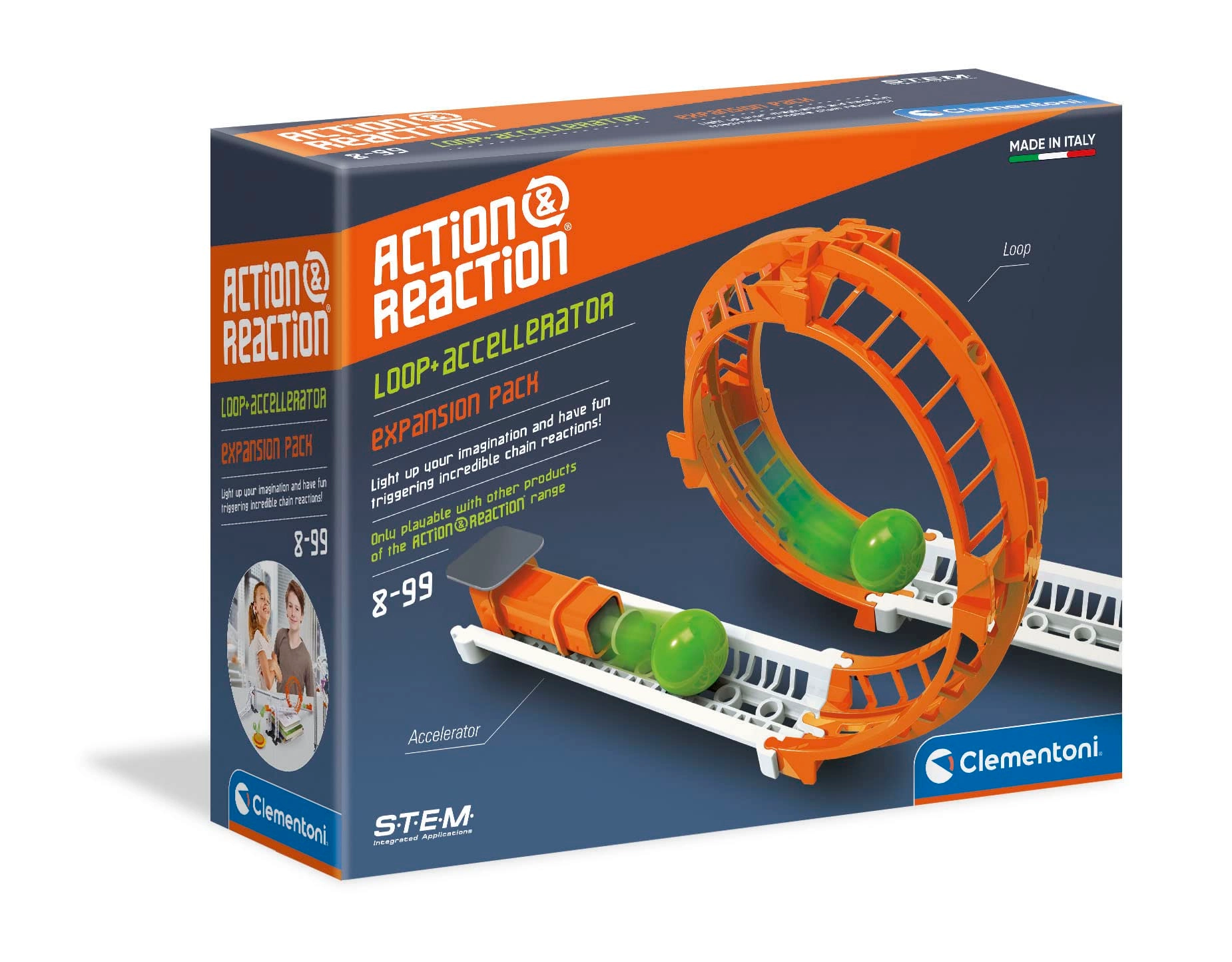 Clementoni Action & Reaction Loop - + 8 years old. 1 pieces