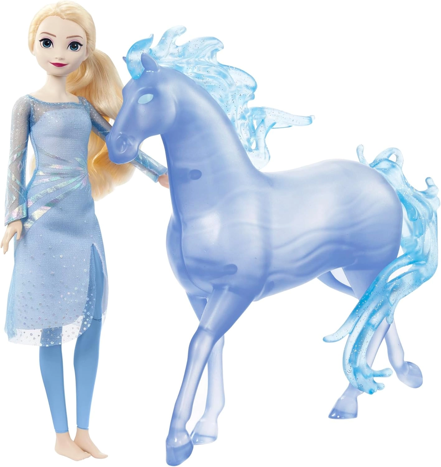 Mattel Elsa Fashion Doll - Frozen 2 Horse-Shaped Water Nokk