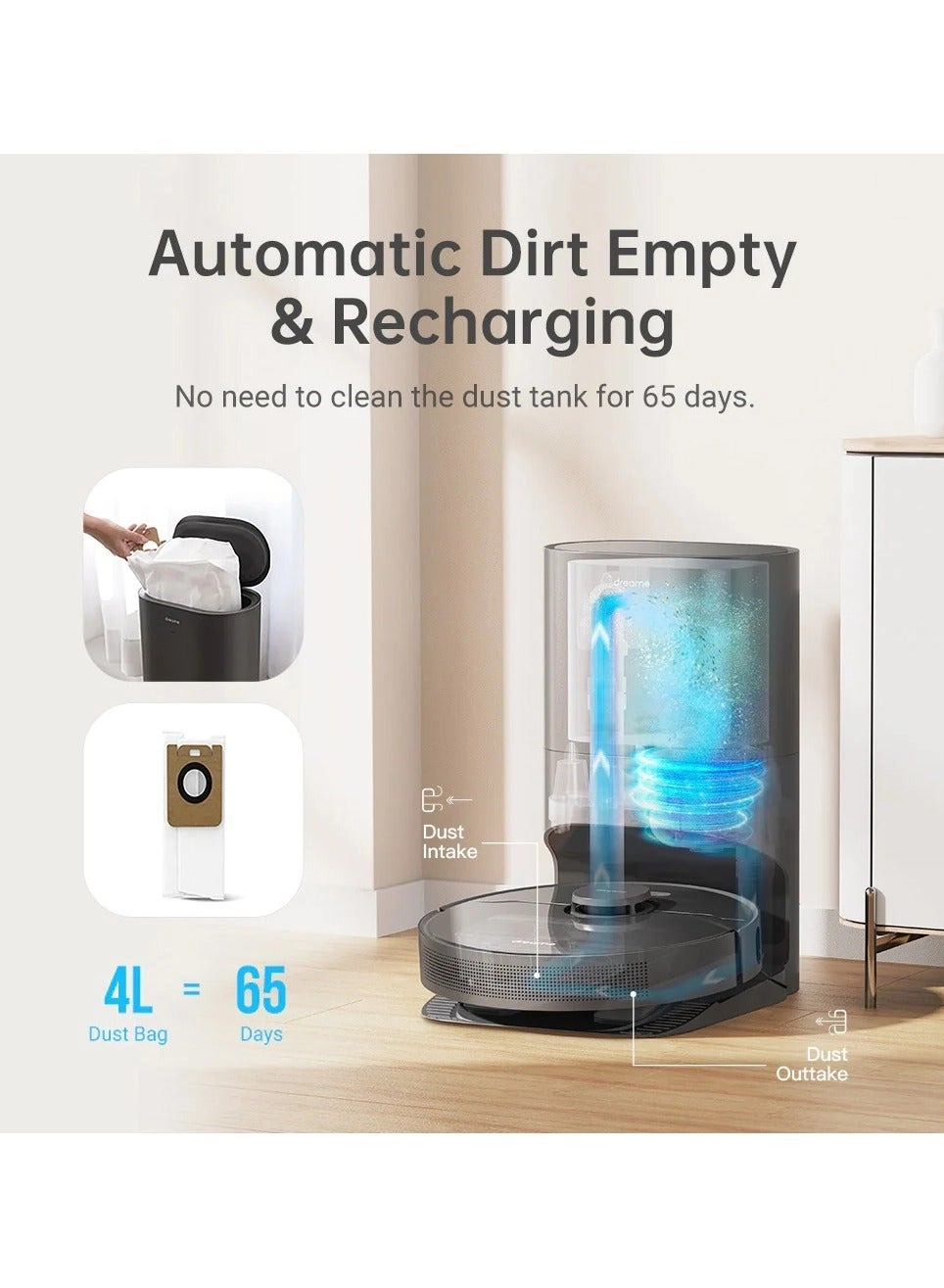 Z10 Pro - Self-Empty Station With Mop