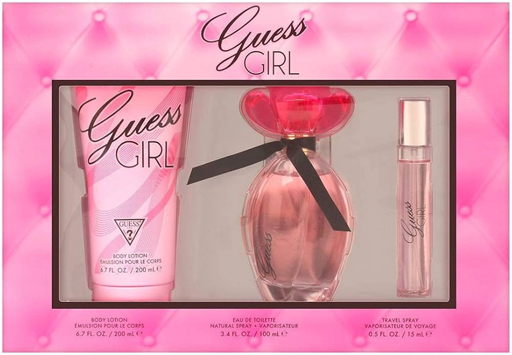 GIRL EDT + Body Lotion + Travel Spray - Gift Sets 3pcs