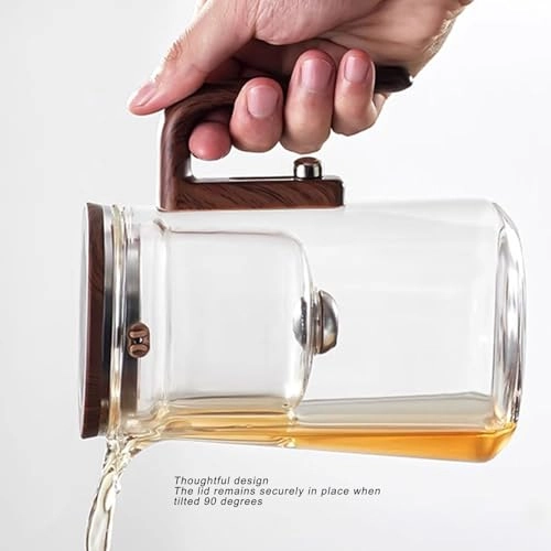 Water Separation Glass Teapot - Glass 600ml