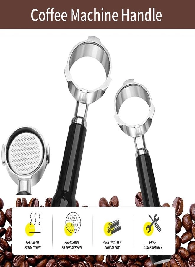 51mm Bottomless Portafilter - 3-Ear Stainless Steel