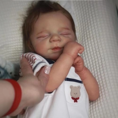 Pascale Reborn Baby Doll - 18 inch Vinyl sleeping Ages 3+