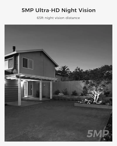 Expandable Wireless Security Camera System - 4 10 channels 5MP