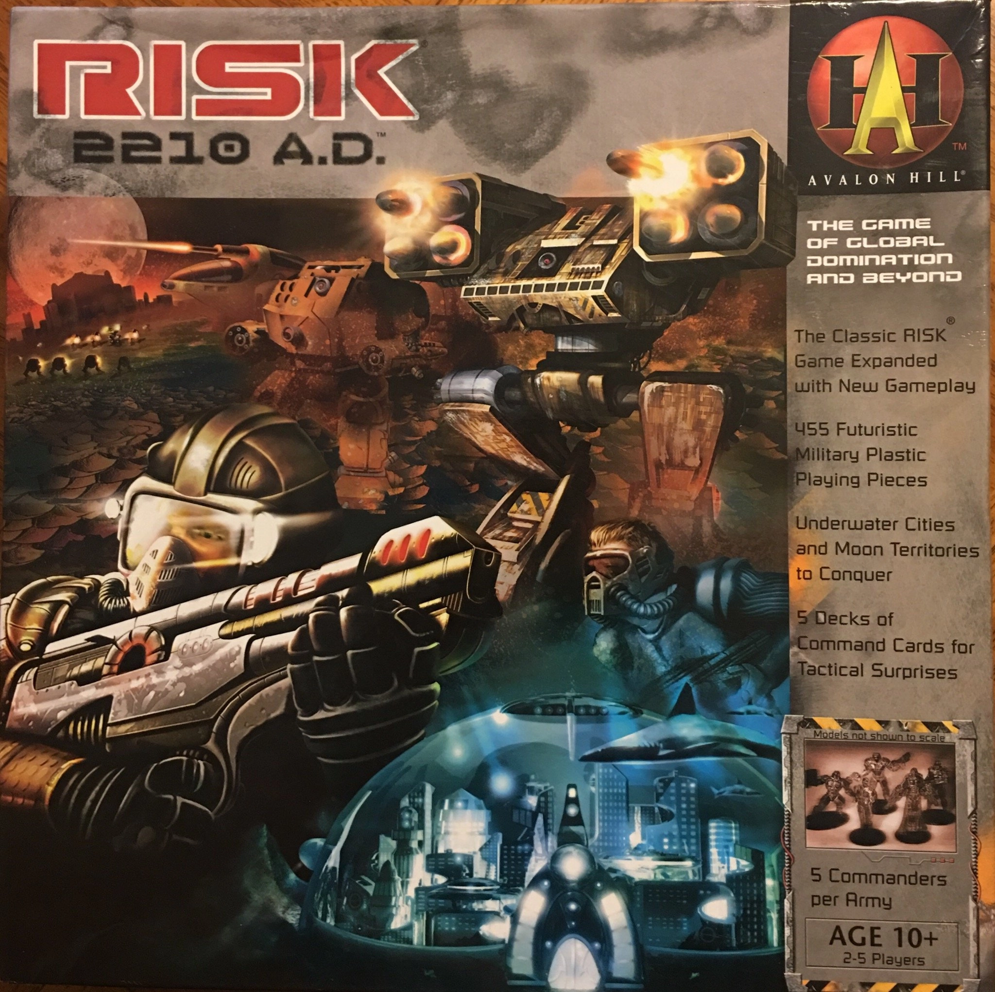 Wizards of the Coast Risk: 2210 AD Edition