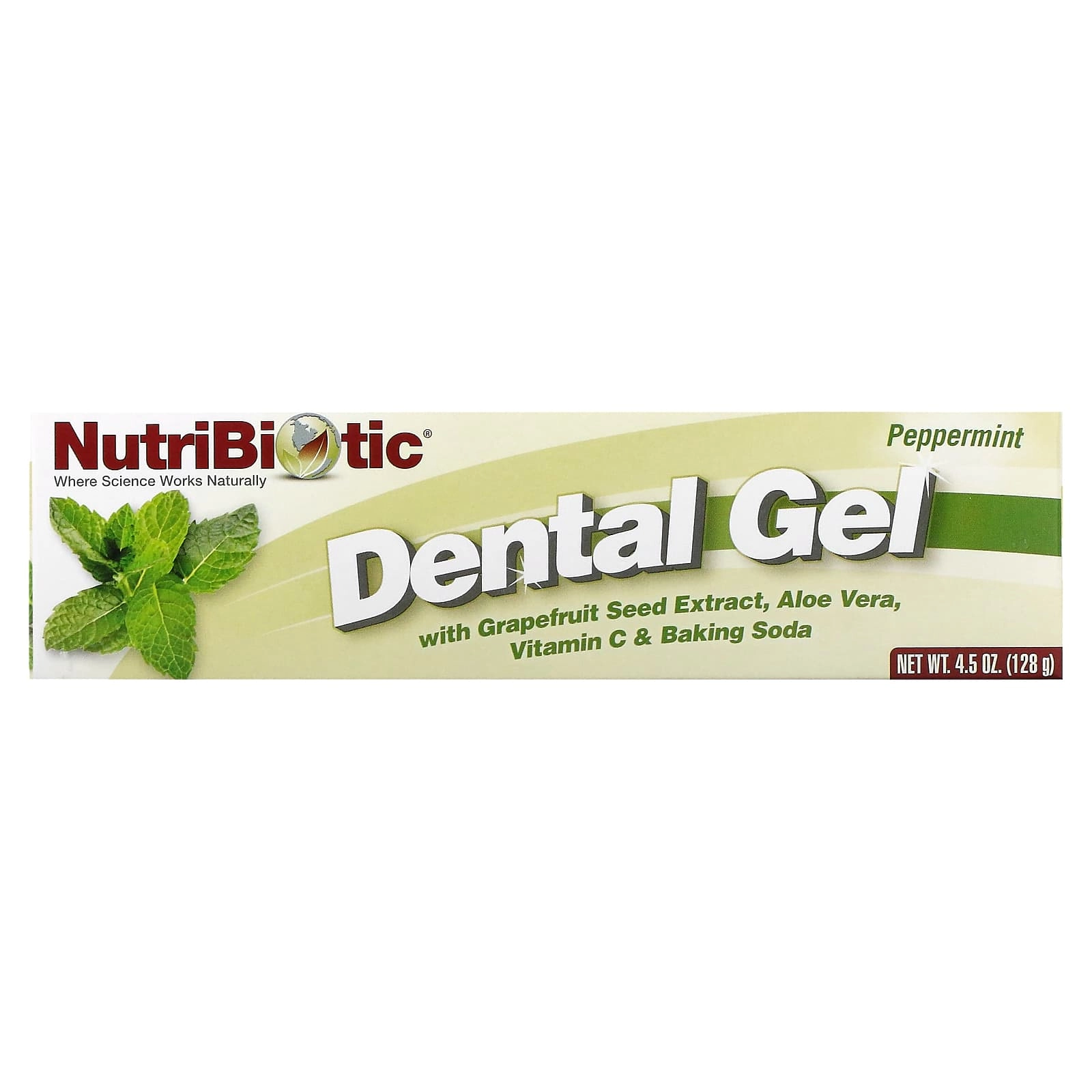 Dental Gel Peppermint Toothpaste 128 g