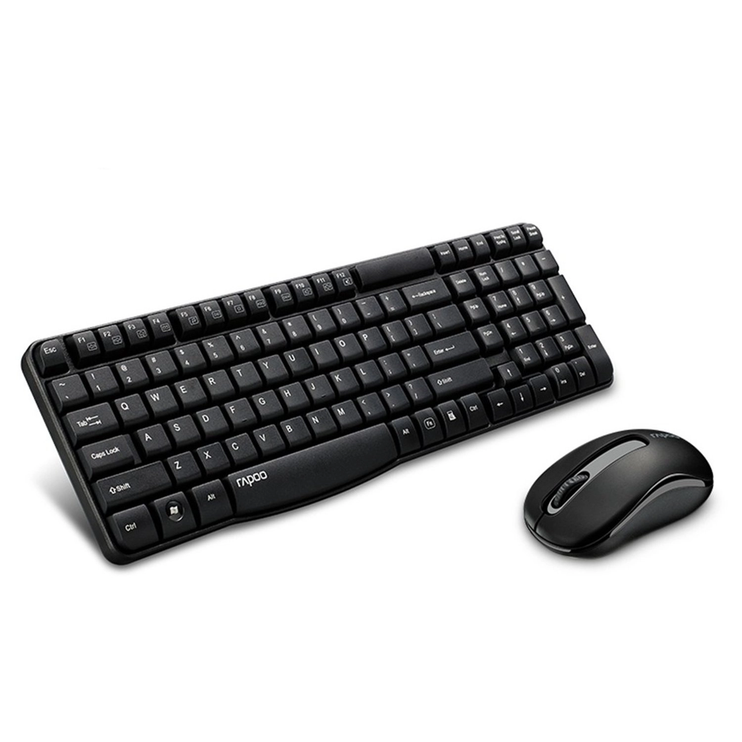 Rapoo X1800S - Keyboard and Mouse Wireless via USB receiver 1000 DPI