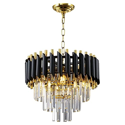 Modern Led Crystal Pendant Light - warm white
