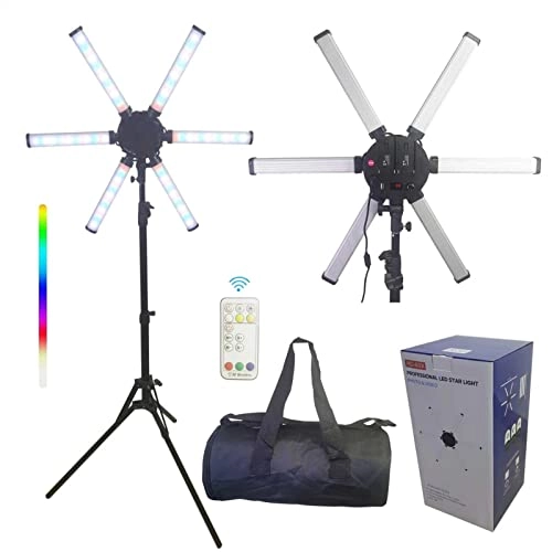 Star Ring Light - 34inch Six Arms 3200k-5600k