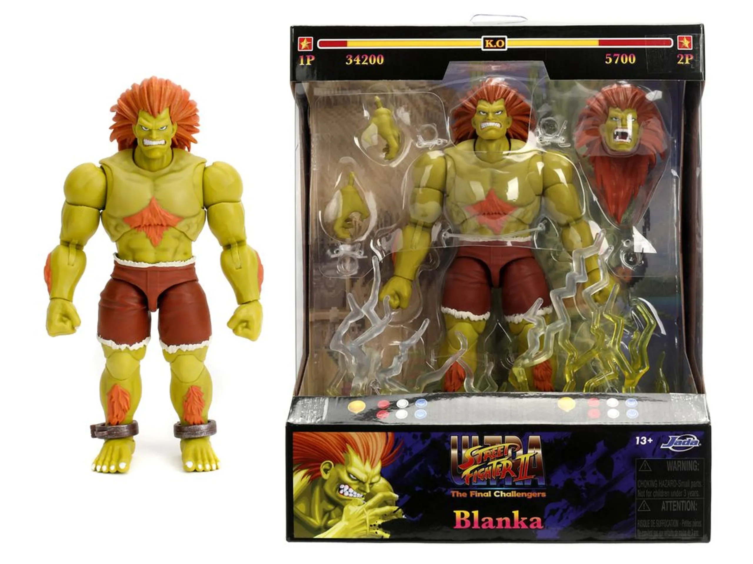 Jada Blanka - Street Fighter II - 19 cm