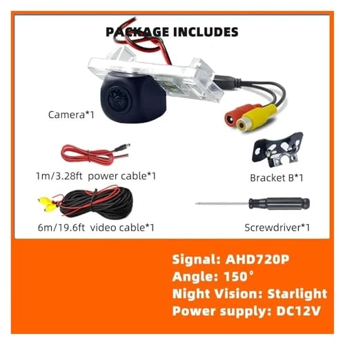 Backup Camera - Night Vision 756 (H) x 504 (V)