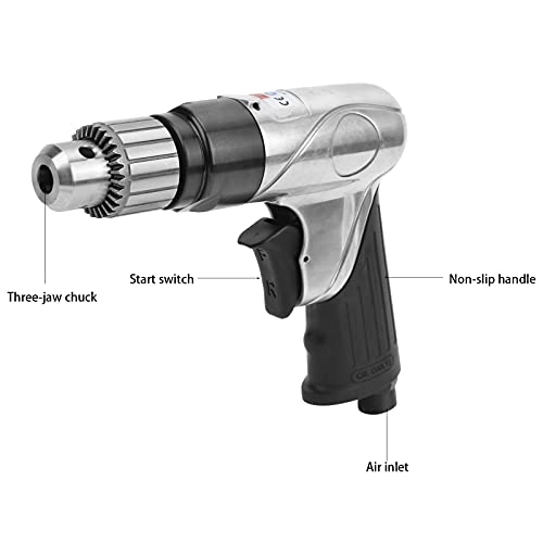 Air Drill - Pneumatic 3/8 10mm