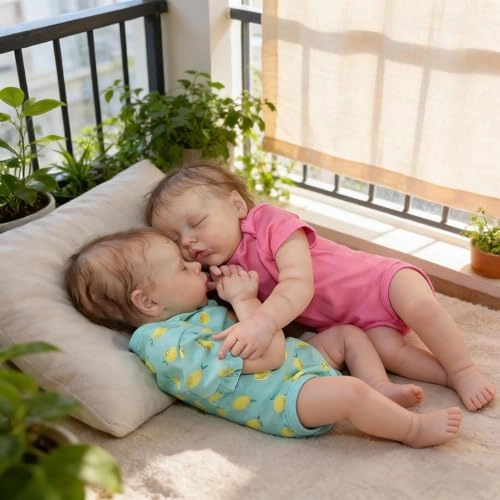 Reborn Baby Doll - 18 inch Vinyl Girl Ages 3+ Bundle