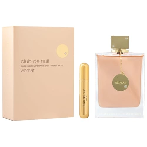 Club De Nuit Woman Eau de Parfum 250ml + Mini Refillable Bottle