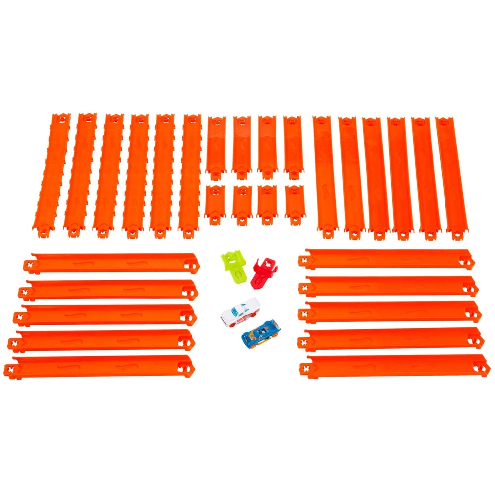 Hot Wheels Track Creator Super Track Pack - 2 Die-Cast Car