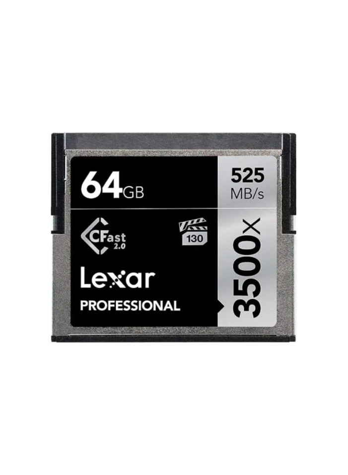 Lexar Professional 3500x CFast 2.0 - 64GB