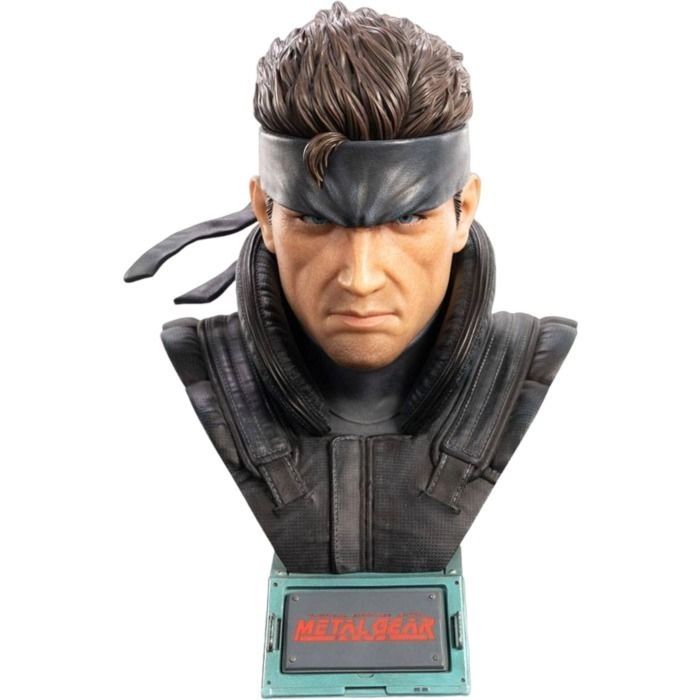 First 4 Figures Solid Snake - Metal Gear Solid Life-Size Bust - 1:1 Scale Limited Edition