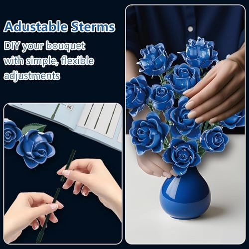 Bouquet Building Kit - 6 years and up 585 pieces