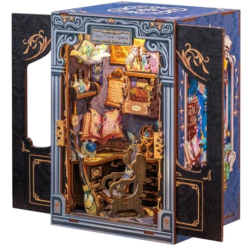 Book Nook Kit - DIY 3D Wooden Puzzle