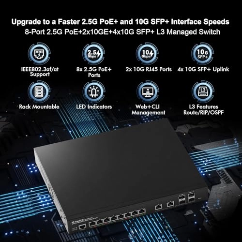 8x2.5G POE 8-ports