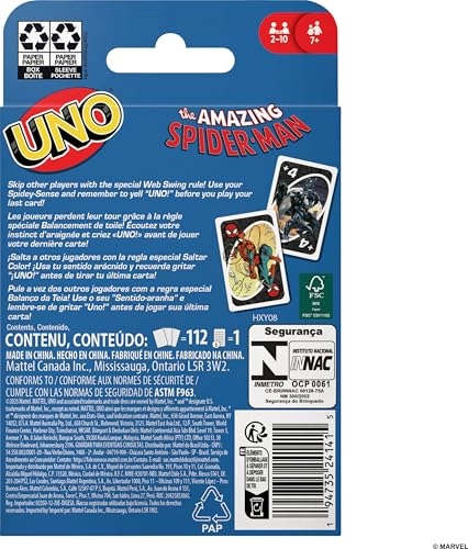UNO: The Amazing Spider-Man - Card Game